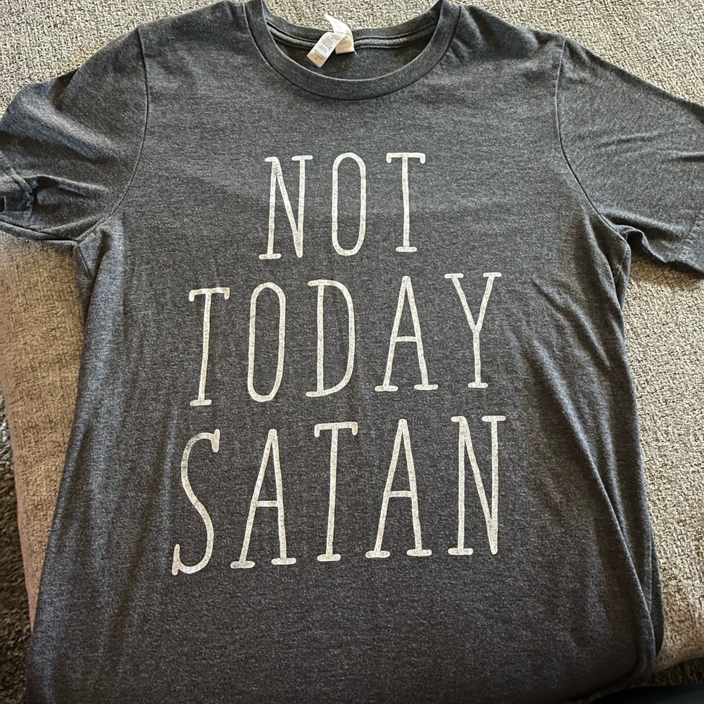 Bella Canvas Dark Gray Statement Tee